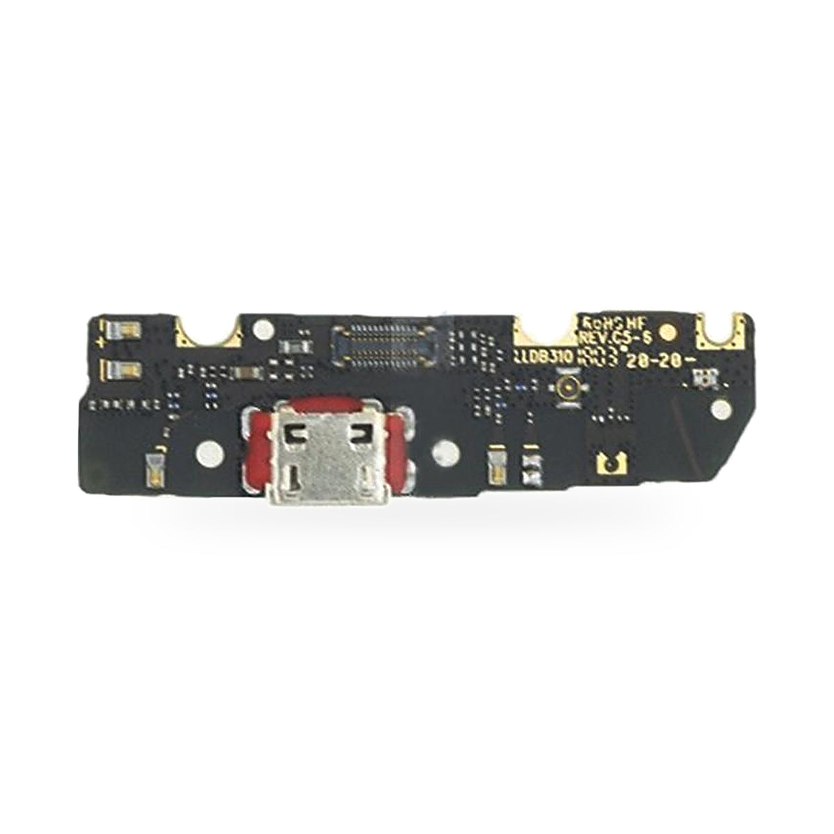 Motorola Moto G6 Play Charging Port Flex Replacement - new OEM standard charging port on white background