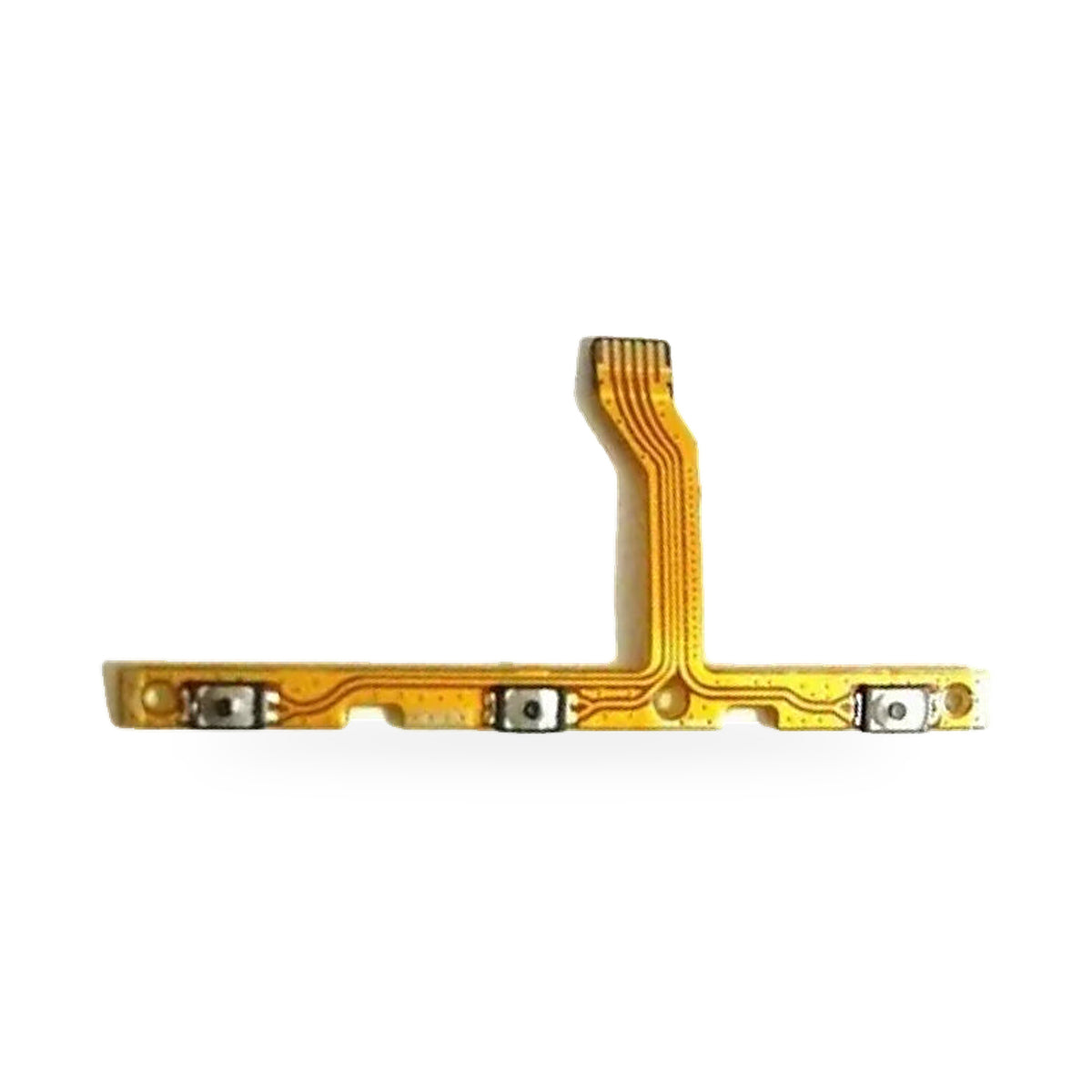 Motorola Moto G7 / G7 Play / G7 Plus Power Button Flex Cable Replacement - new OEM standard button flex on white background