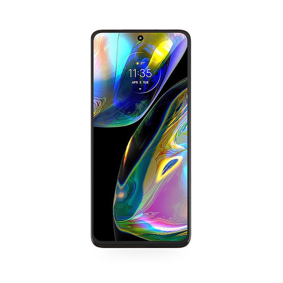 Motorola Moto G82 5G LCD Screen and Touch Digitiser Assembly Replacement - new OEM standard screen on white background