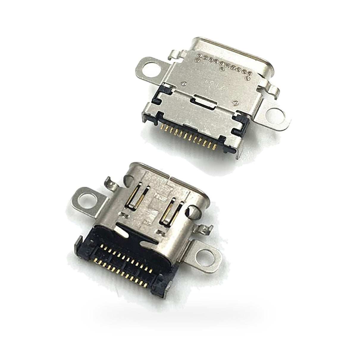 Nintendo Switch Charging Port Replacement - new OEM standard charging port on white background