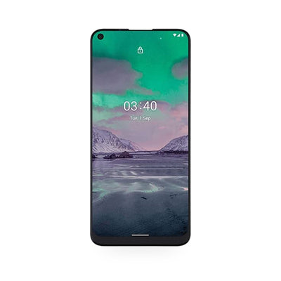 Nokia 3.4 LCD Screen and Touch Digitiser Assembly Replacement - new OEM standard screen on white background