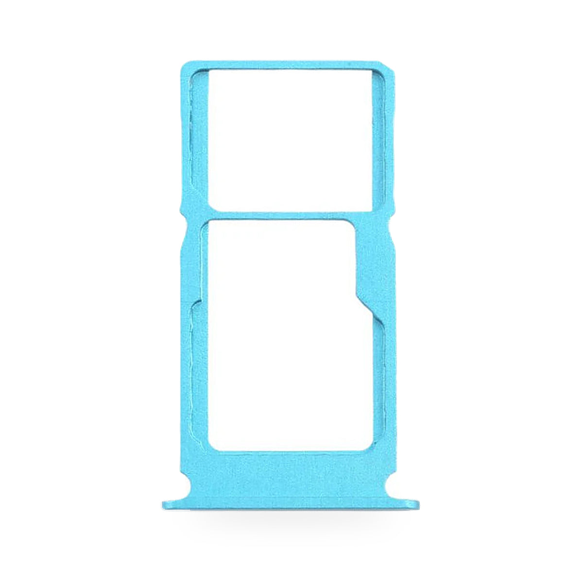 Nokia G50 SIM Card Tray Holder Replacement (BLUE) - new OEM standard SIM tray on white background