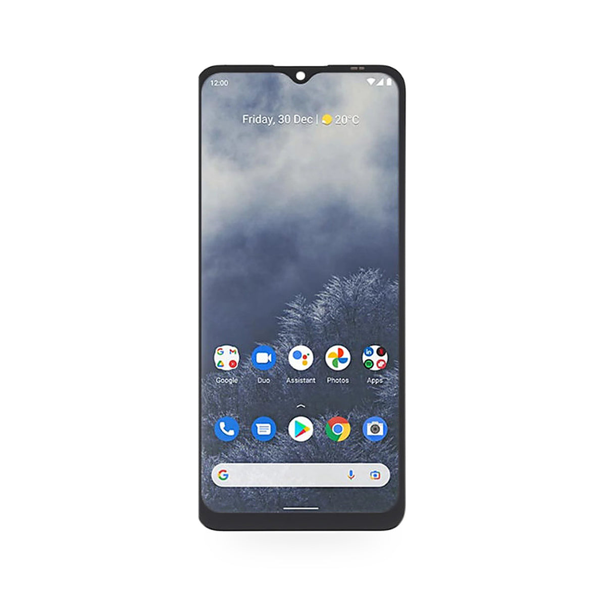 Nokia G60 LCD Screen and Touch Digitiser Assembly Replacement - new OEM standard screen on white background