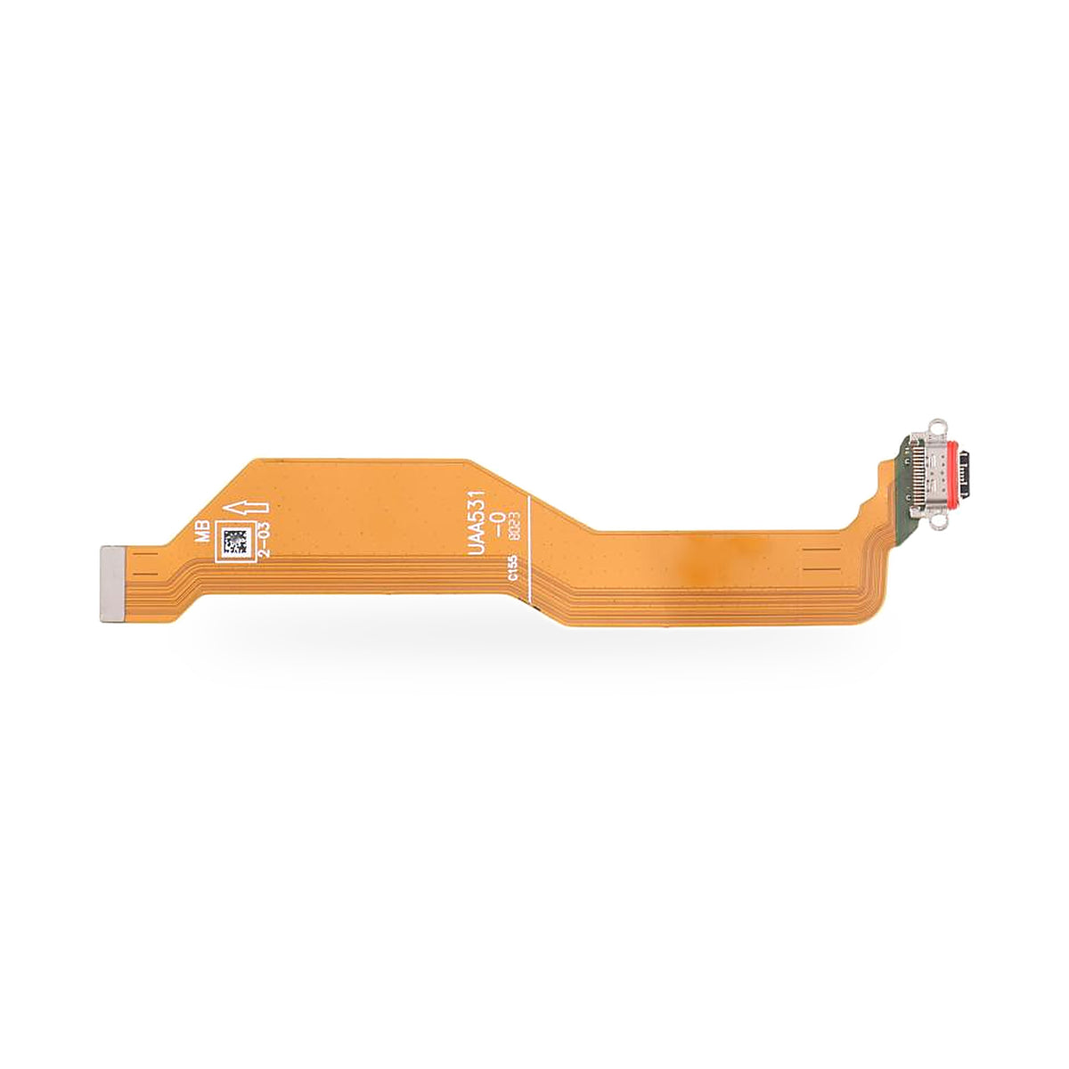 OnePlus Nord 3 5G Charging Port Flex Replacement - new OEM standard charging port on white background
