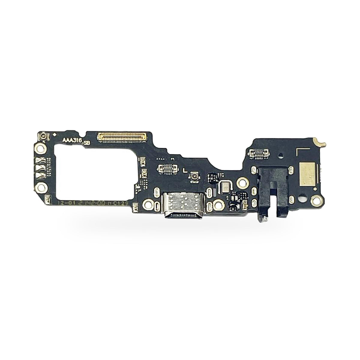 OnePlus Nord CE 5G Charging Port Flex Replacement - new OEM standard charging port on white background