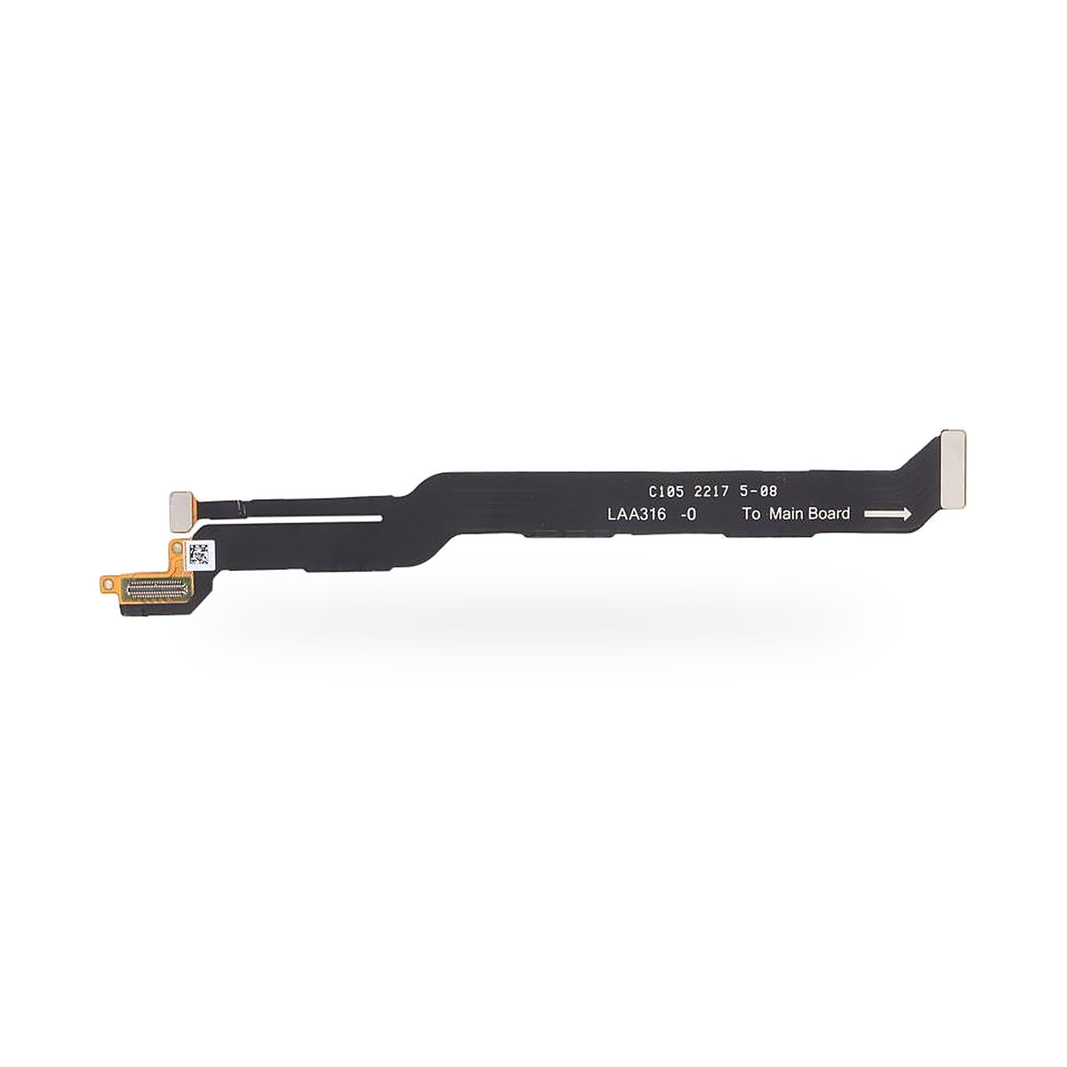 OnePlus Nord CE 5G LCD Flex Cable Replacement - new OEM standard LCD flex cable on white background