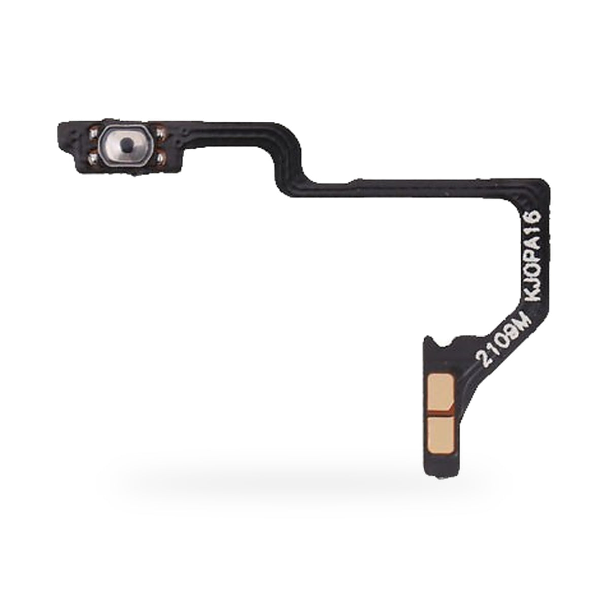 OPPO A16 A16S A54 A54S 4G Power Button Flex Cable Replacement - new OEM standard button flex on white background