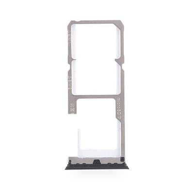 OPPO A77 5G SIM Card Tray Holder Replacement (BLACK) - new OEM standard SIM tray on white background