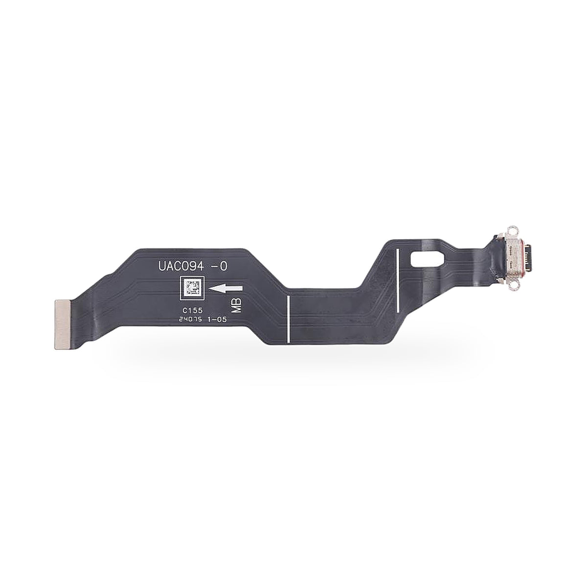 OPPO Find X7 Charging Port Flex Replacement - new OEM standard charging port on white background