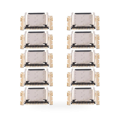 OPPO Realme 12X Charging Port Flex Replacement - new OEM standard charging port on white background