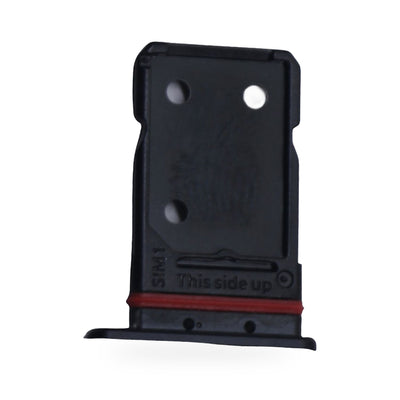 OPPO Reno 8 5G SIM Card Tray Holder Replacement (BLACK) - new OEM standard SIM tray on white background