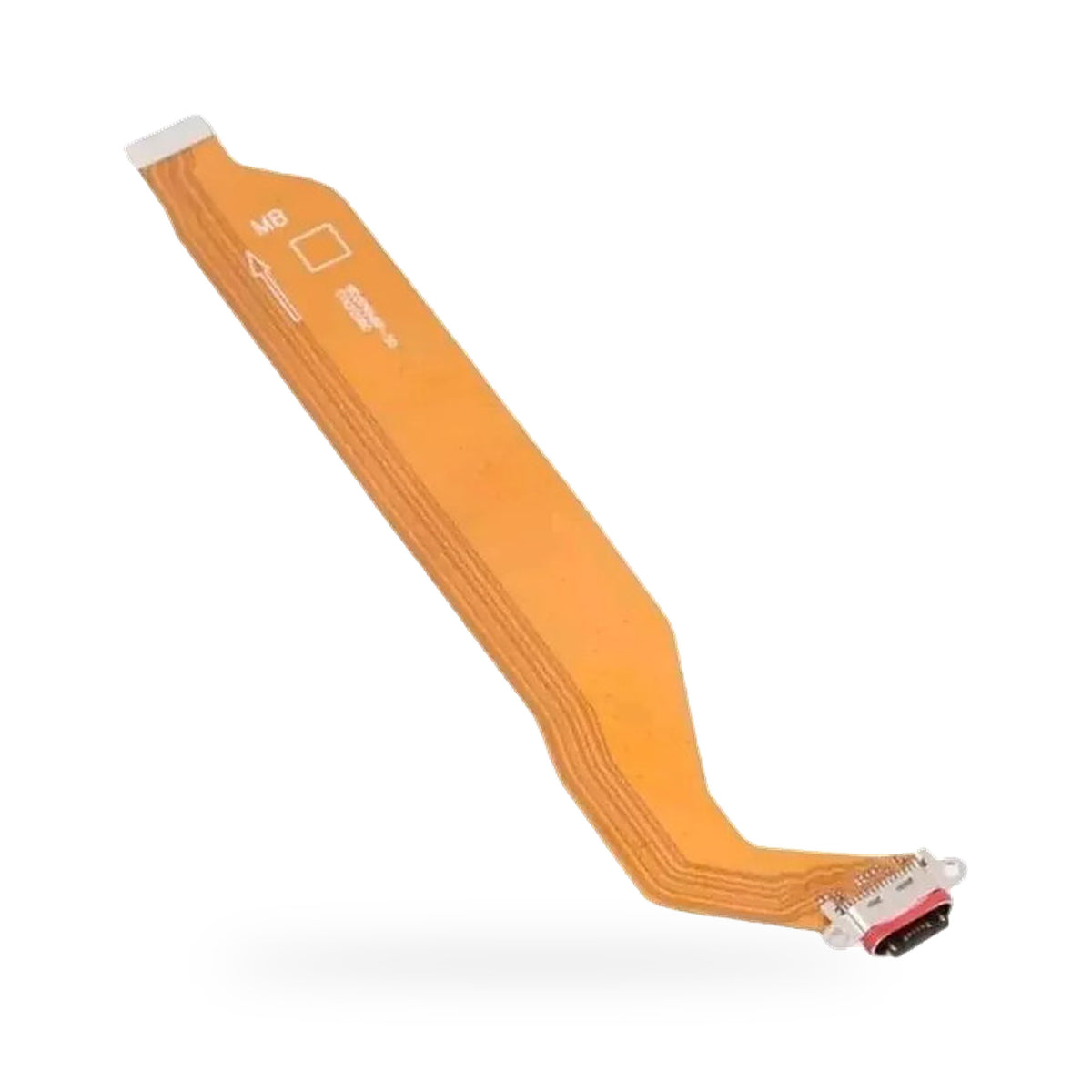 OPPO Reno 8 Pro Charging Port Flex Replacement - new OEM standard charging port on white background
