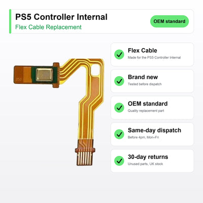 PS5 Controller Internal flex cable key facts: brand new, tested, same-day UK dispatch