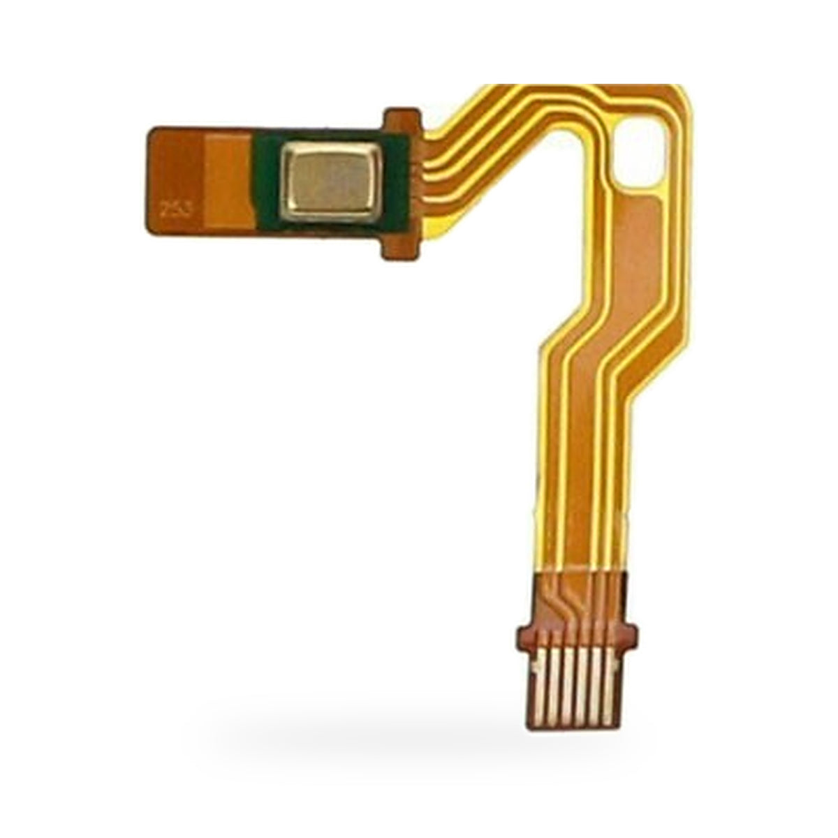 PS5 Controller Internal Microphone Mic Ribbon Flex Cable Replacement - new OEM standard flex cable on white background