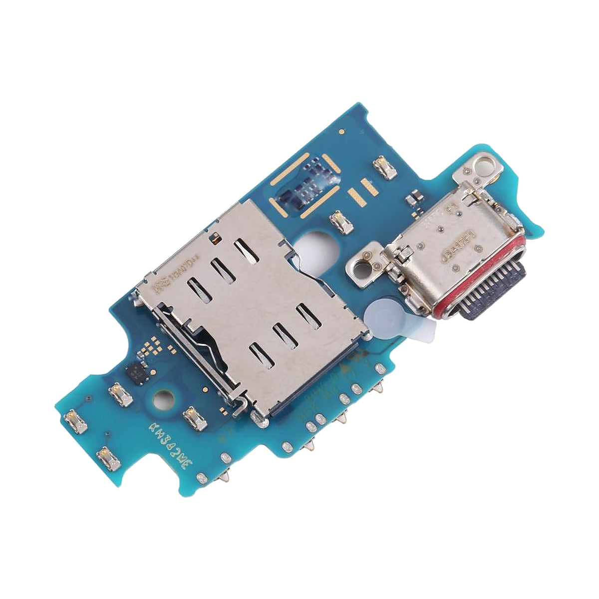 Samsung Galaxy S24+ USB-C charging port board angled view