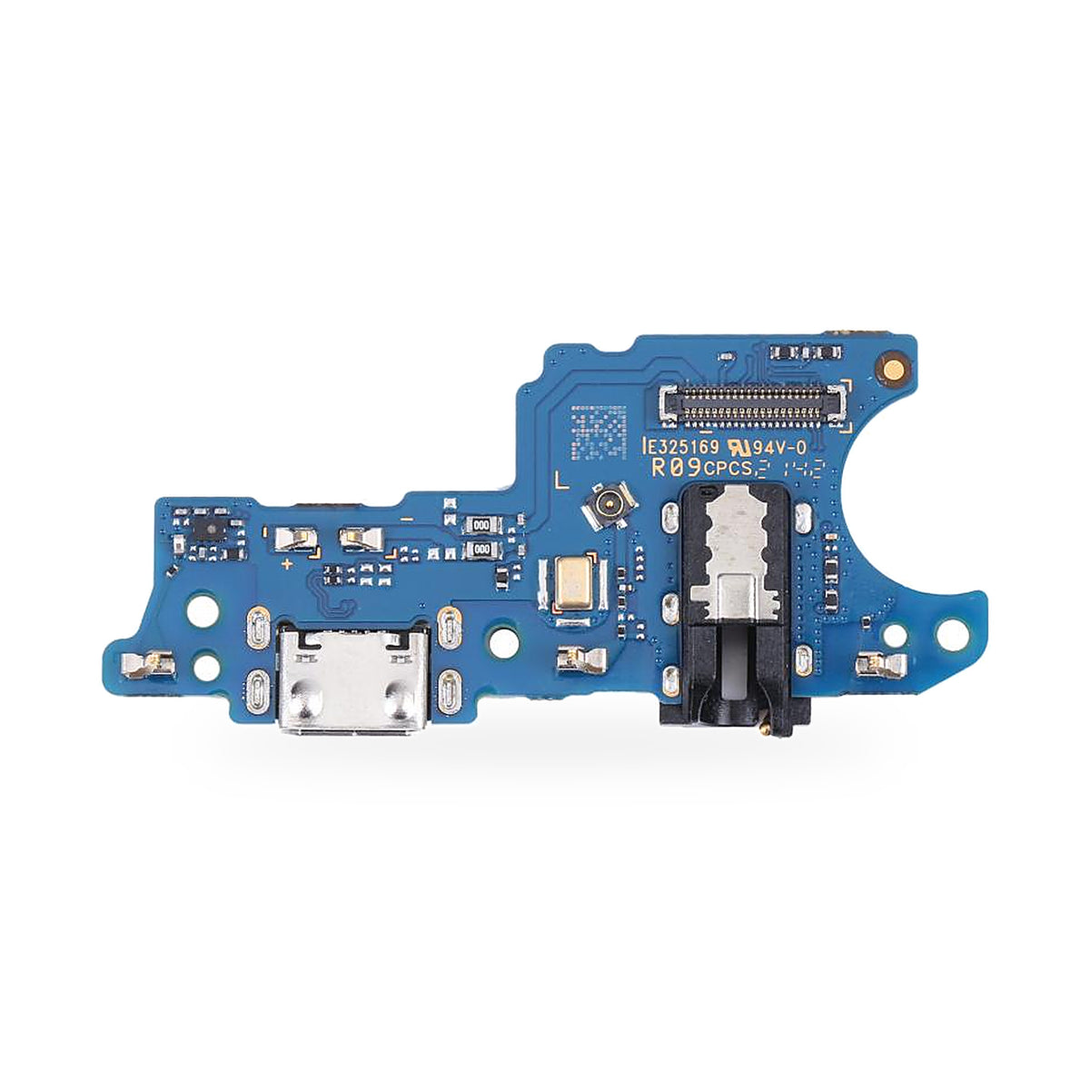 SAMSUNG GALAXY A03 Charging Port Flex Replacement - new OEM standard charging port on white background
