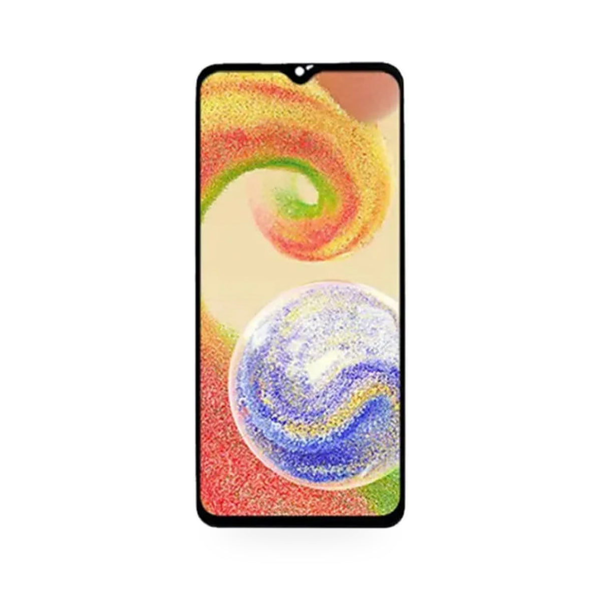 Samsung Galaxy A04 LCD Screen and Touch Digitiser Assembly Replacement - new OEM standard screen on white background