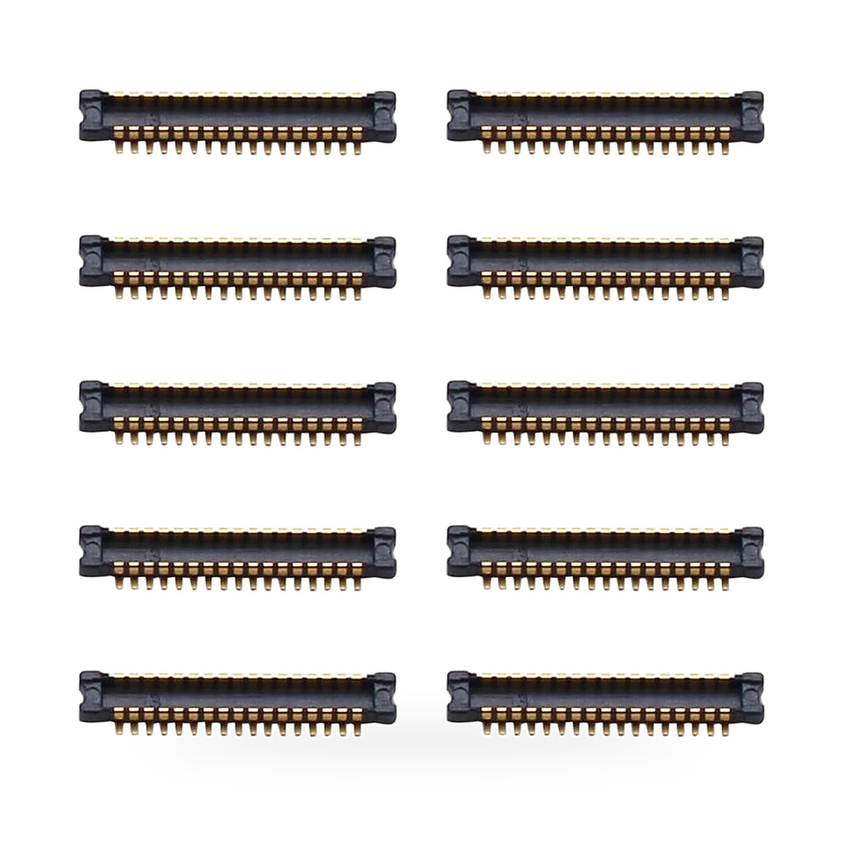 Samsung Galaxy A10 Motherboard Board LCD Flex Cable Replacement - new OEM standard flex cable on white background