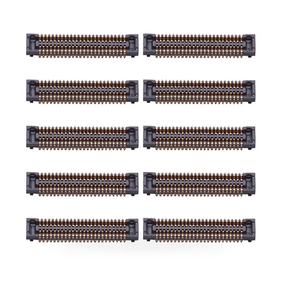 Samsung Galaxy A20 Main Motherboard LCD Flex Cable Replacement - new OEM standard flex cable on white background