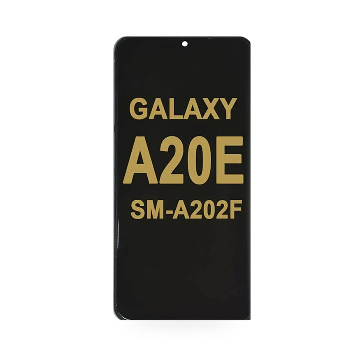 Samsung Galaxy A20e Plus LCD Screen and Touch Digitiser Assembly Replacement - new OEM standard screen on white background