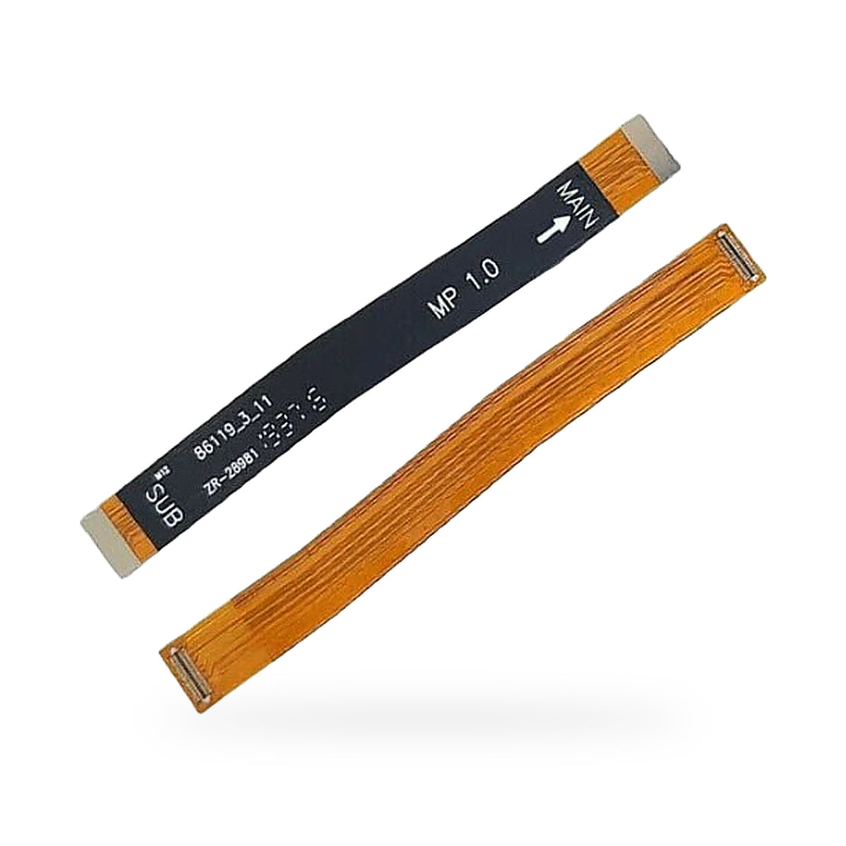 Samsung Galaxy A20S Connection LCD Screen and Touch Digitiser Assembly Replacement - new OEM standard screen on white backgro