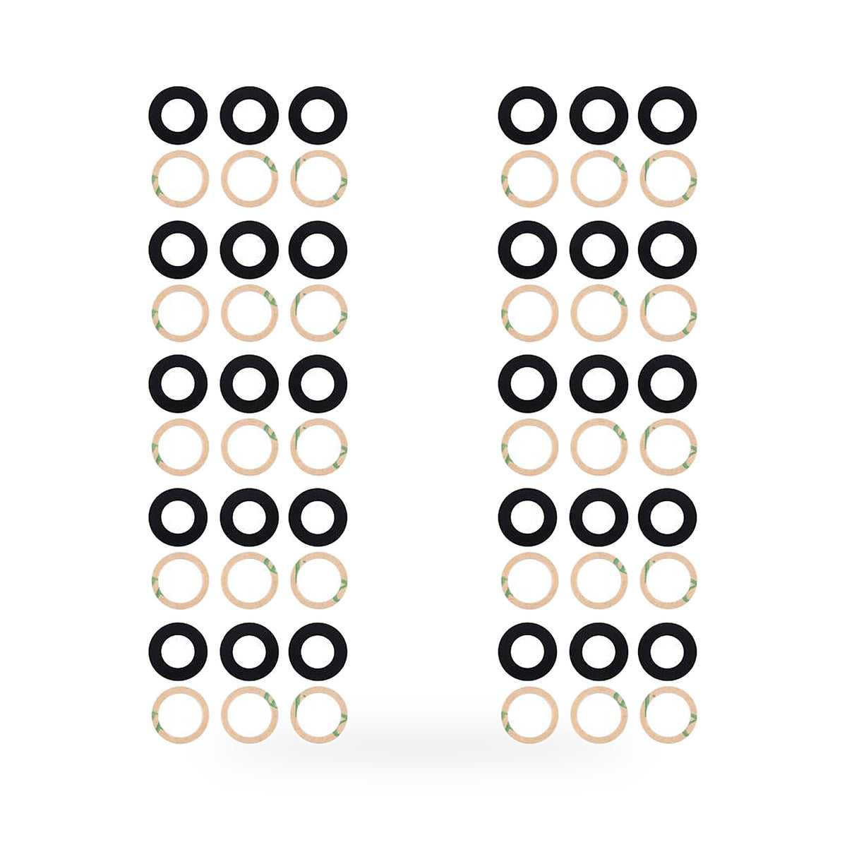 Samsung Galaxy A24 Plus Rear Camera Lens Glass Replacement - new OEM standard camera lens on white background