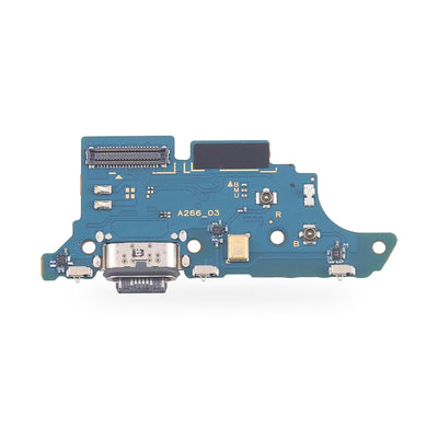 Samsung Galaxy A26 Charging Port Flex Replacement - new OEM standard charging port on white background