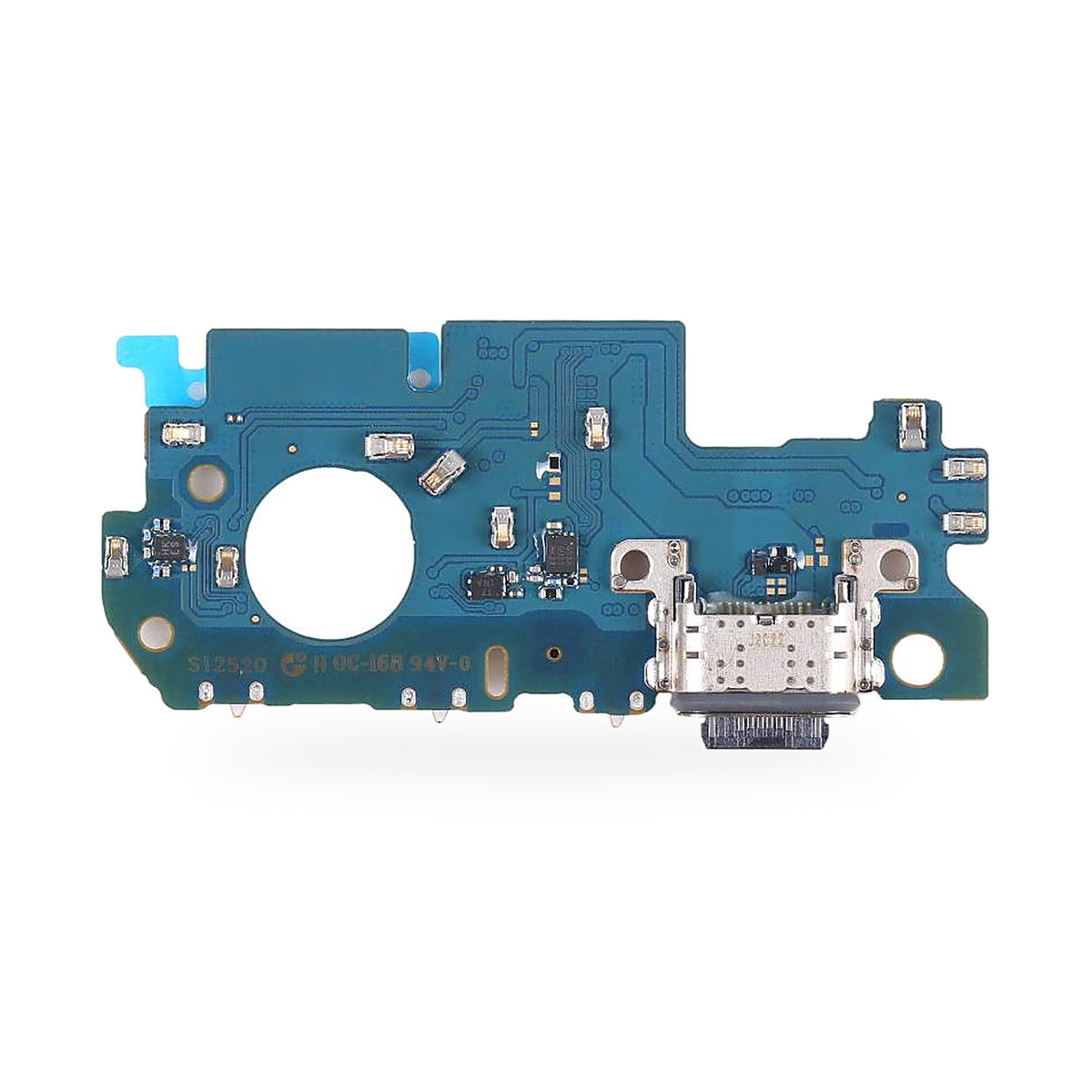 Samsung Galaxy A34 5G A346 Charging Port Flex Replacement - new OEM standard charging port on white background