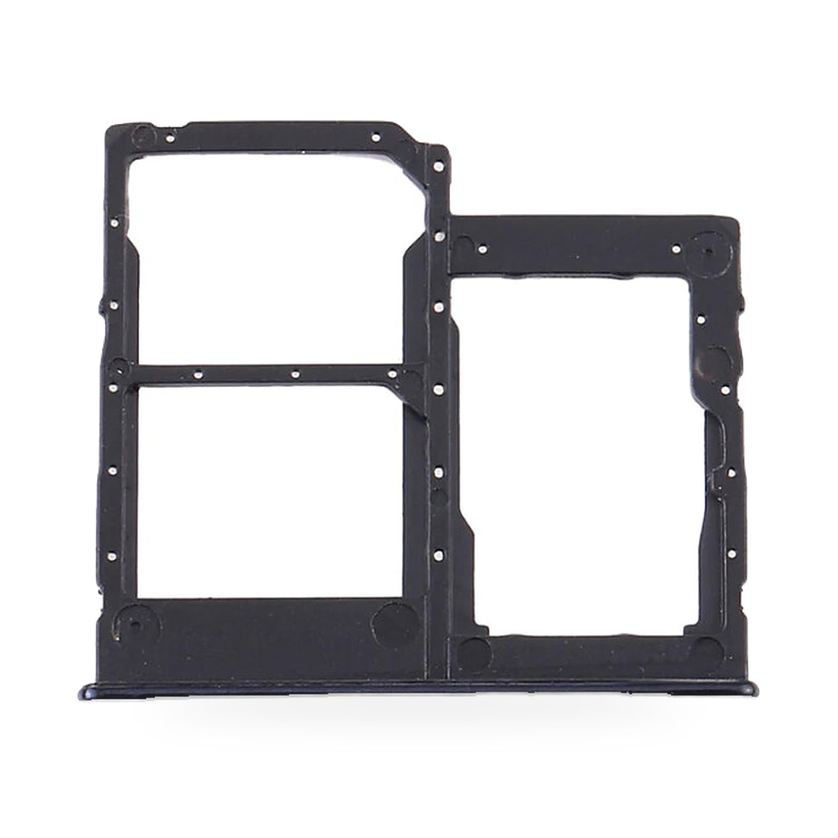 Samsung Galaxy A41 Plus Memory SIM Card Tray Holder Replacement - new OEM standard SIM tray on white background