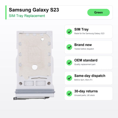 Samsung Galaxy S23 SIM tray key facts: brand new, tested, same-day UK dispatch