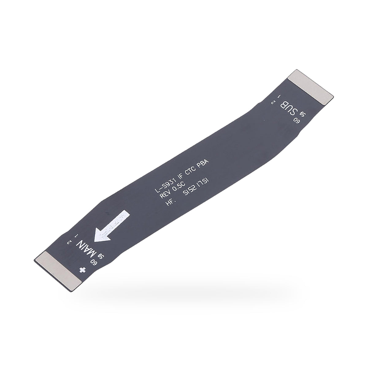 Samsung Galaxy S25 Main Mother Board Connector Flex Cable Replacement - new OEM standard flex cable on white background