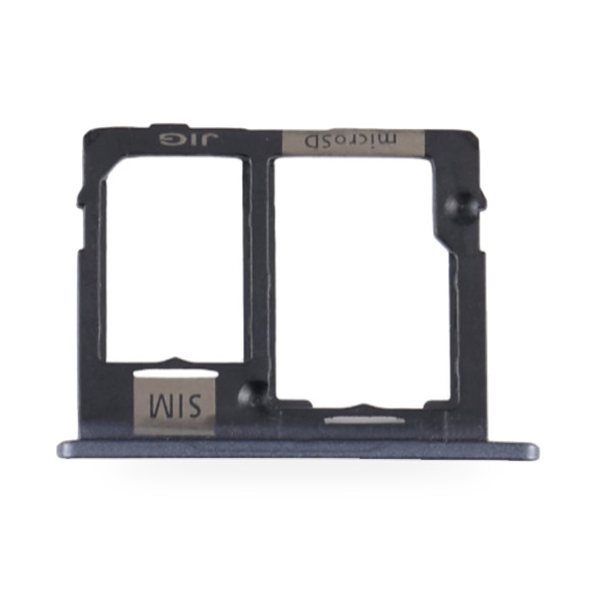 Samsung Galaxy Tab A 10.1 T510 Socket SIM Card Tray Holder Replacement - new OEM standard SIM tray on white background