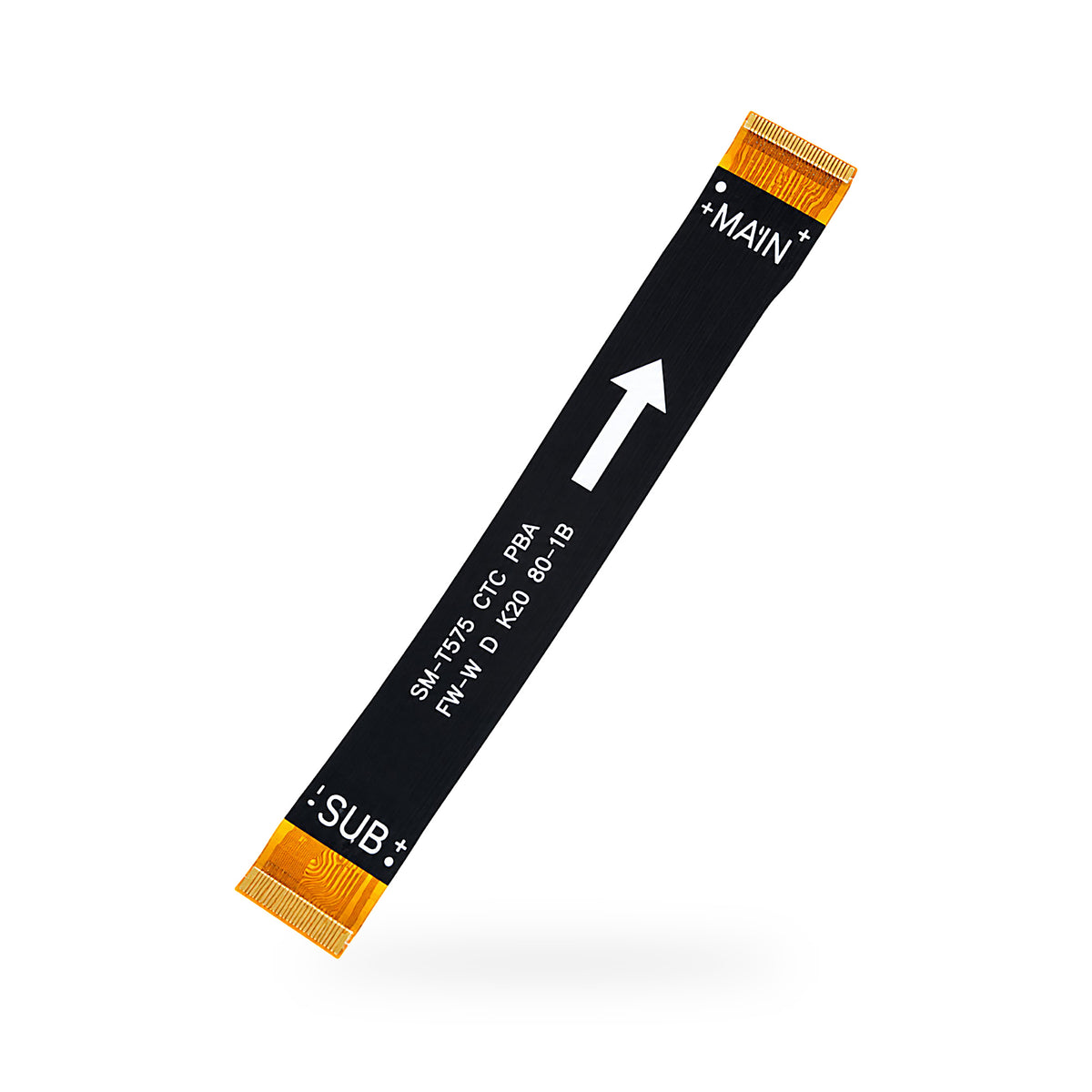 Samsung Galaxy Tab Active 3 SM-T575 Main Board Flex Cable Replacement - new OEM standard flex cable on white background