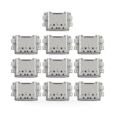 Samsung Galaxy Tab S3 Charging Port Flex Replacement - new OEM standard charging port on white background