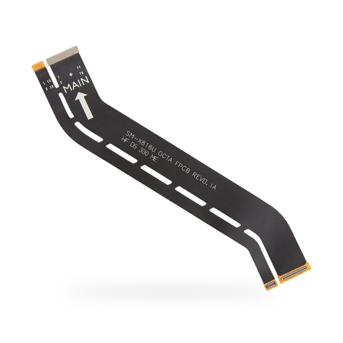Samsung Galaxy Tab S9 Plus Plus LCD Flex Cable Replacement - new OEM standard LCD flex cable on white background
