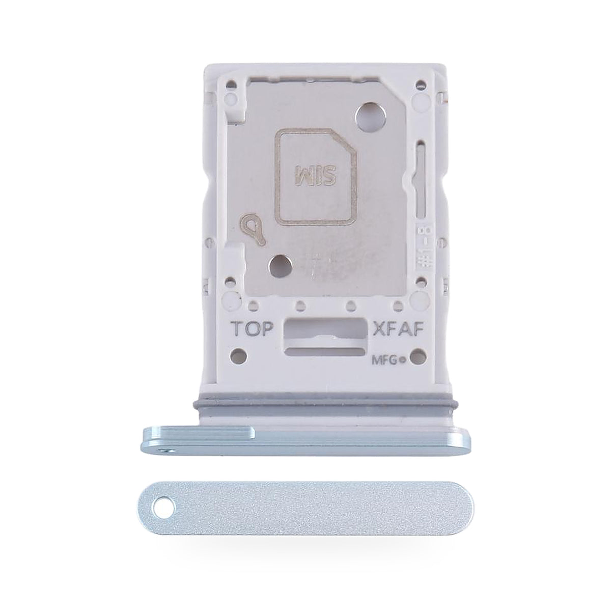 Samsung Galaxy Tab S9 Plus Plus SIM Card Tray Holder Replacement - new OEM standard SIM tray on white background