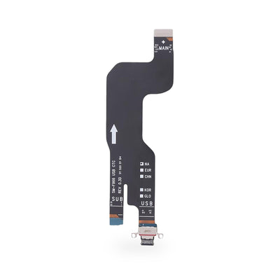 Samsung Galaxy Z Fold 7 Charging Port Flex Replacement - new OEM standard charging port on white background