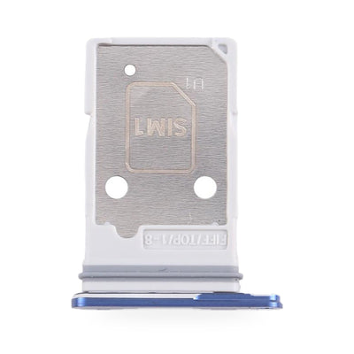 Samsung Galaxy Z Fold 7 SIM Card Tray Holder Replacement (BLUE) - new OEM standard SIM tray on white background