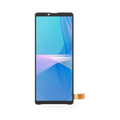 Sony Xperia 10 III LCD Screen and Touch Digitiser Assembly Replacement - new OEM standard screen on white background