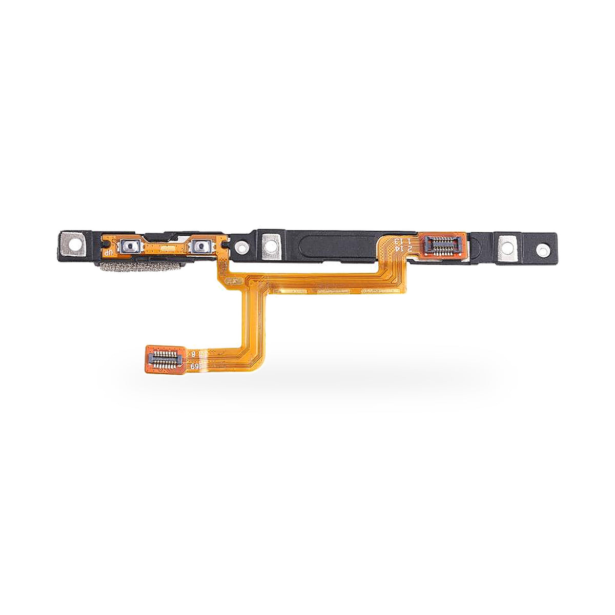 Sony Xperia 10 IV Power and Volume Button Flex Cable Replacement - new OEM standard button flex on white background