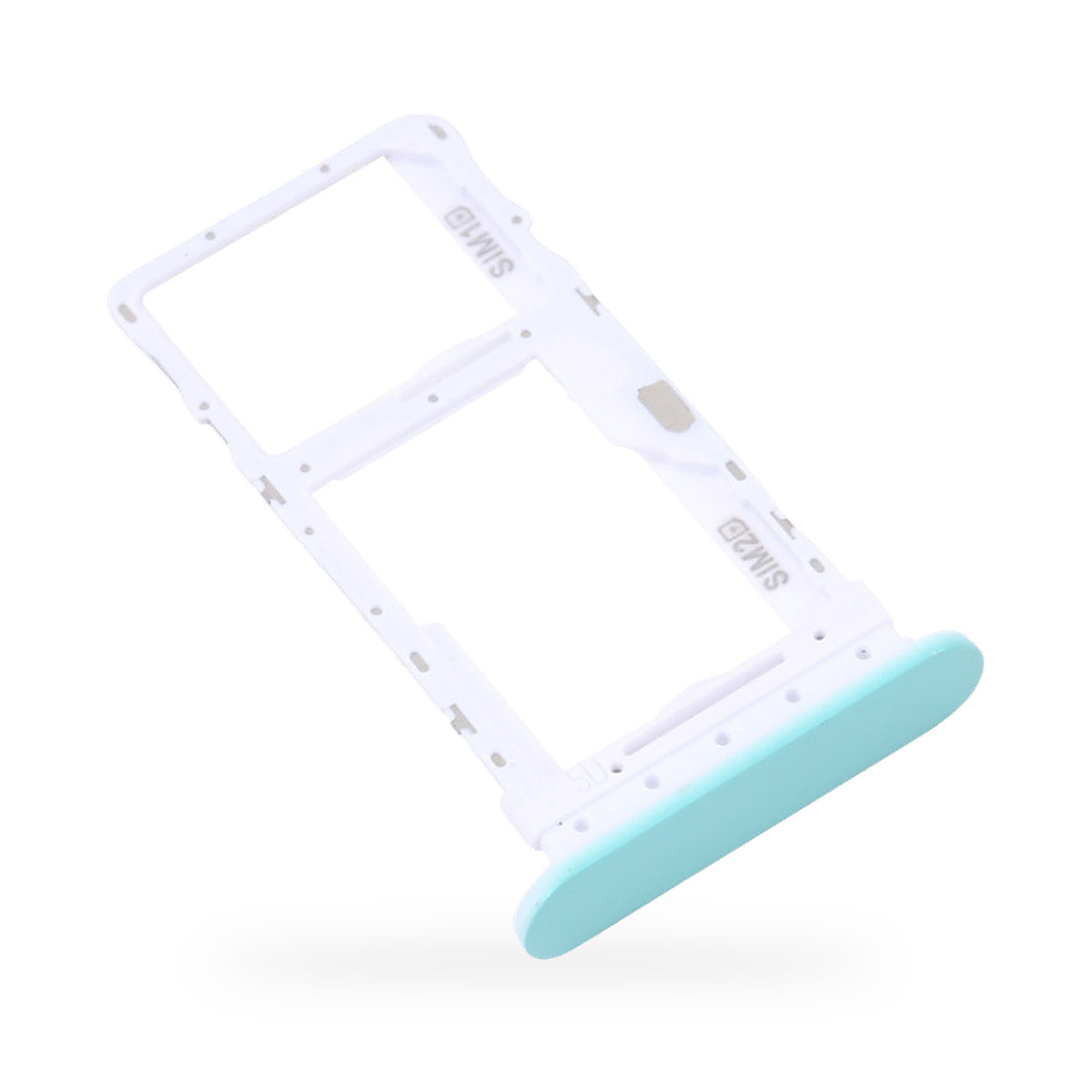 Sony Xperia 10 IV SIM Card Tray Holder Replacement (Green) - new OEM standard SIM tray on white background