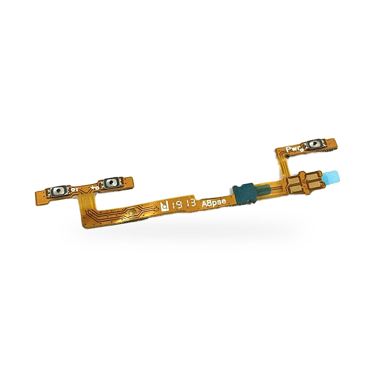Sony Xperia L3 Switch Power and Volume Button Flex Cable Replacement - new OEM standard button flex on white background