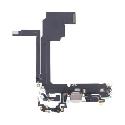 Apple iPhone 15 Pro Max charging port flex replacement - White