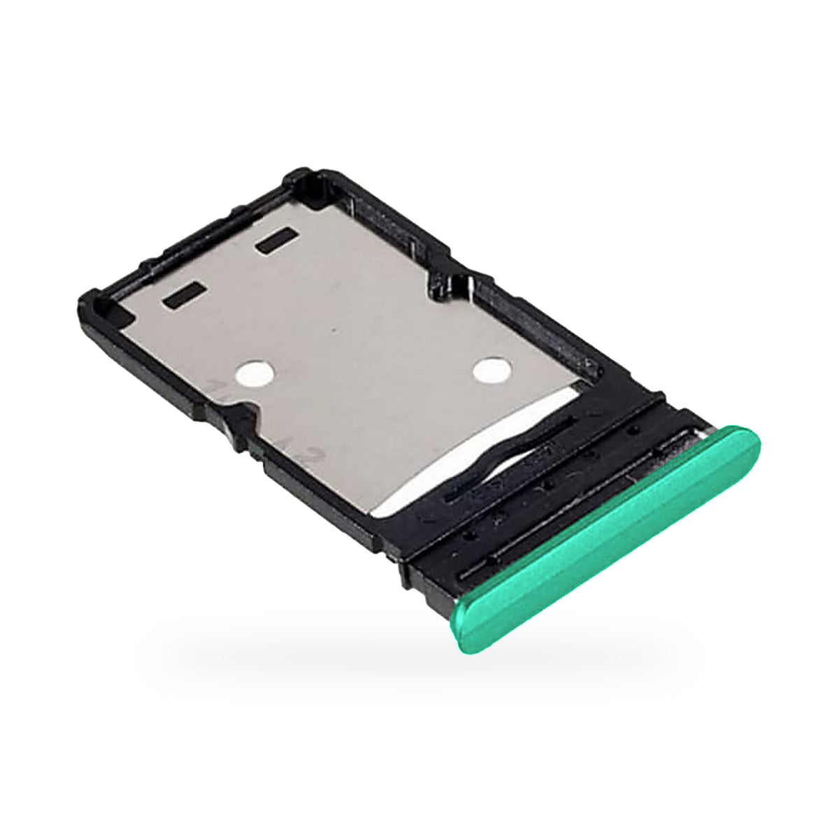Tecno Camon 19 Neo Plus SIM Card Tray Holder Replacement (Green) - new OEM standard SIM tray on white background