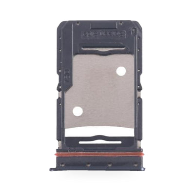 Tecno Camon 19 Pro SIM Card Tray Holder Replacement (BLACK) - new OEM standard SIM tray on white background