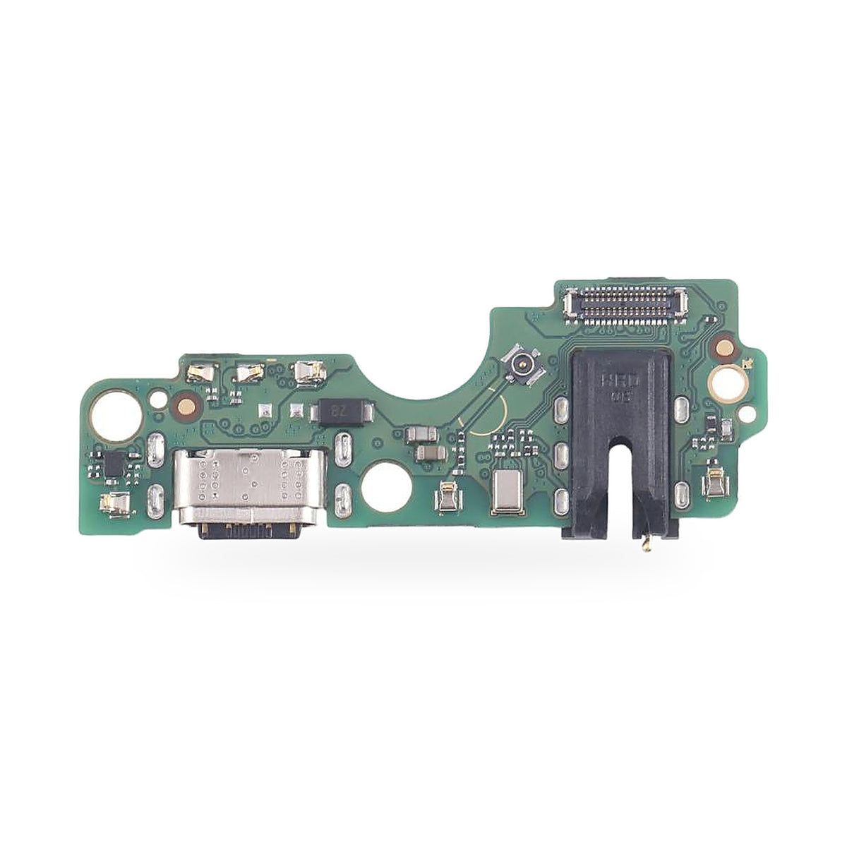Tecno Spark 20 Charging Port Flex Replacement - new OEM standard charging port on white background