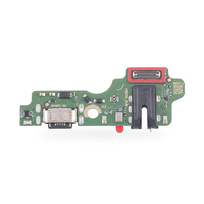 Tecno Spark 30 Charging Port Flex Replacement - new OEM standard charging port on white background