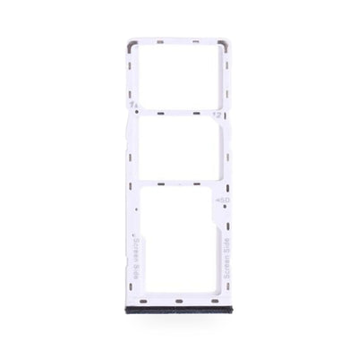 Tecno Spark 6 Air SIM Card Tray Holder Replacement (White) - new OEM standard SIM tray on white background