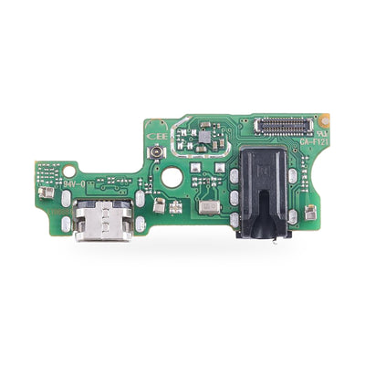 Tecno Spark 7P Charging Port Flex Replacement - new OEM standard charging port on white background