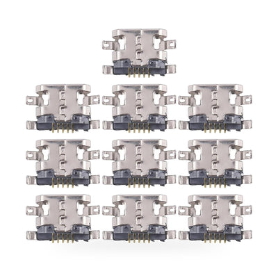 Tecno Spark 8 Pro Charging Port Flex Replacement - new OEM standard charging port on white background